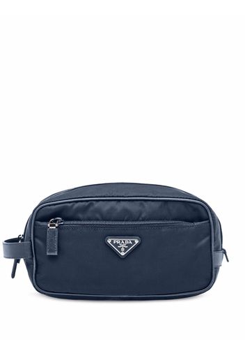 Prada Re-Nylon cosmetic pouch - Blau