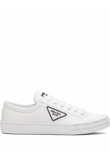 Prada Cassetta Wheel Sneakers - Weiß