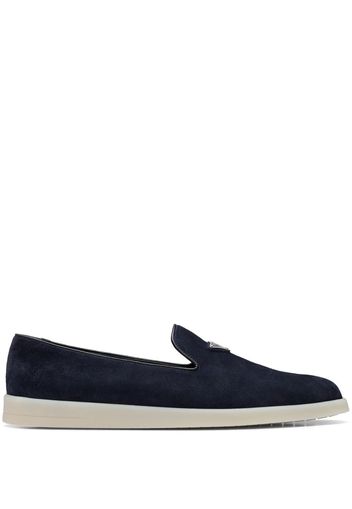 Prada Loafer aus Wildleder - Blau