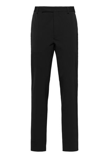 Prada slim-cut trousers - Schwarz