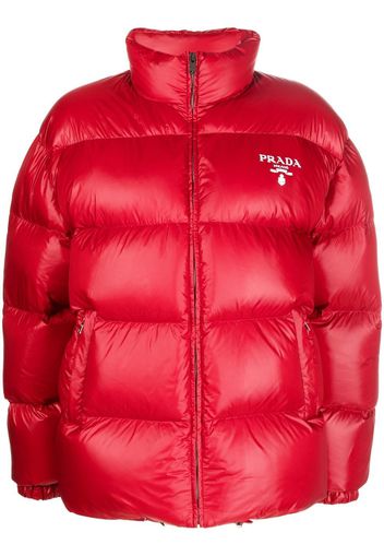 Prada Re-Nylon puffer jacket - Rot