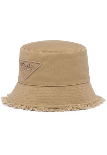 Prada Drill bucket hat - Nude