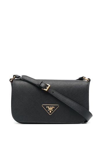 Prada Saffiano leather shoulder bag - Schwarz