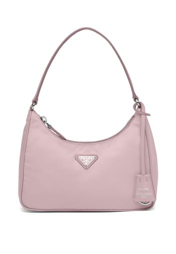 Prada logo-plaque mini bag - Rosa