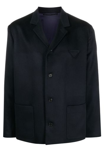 Prada single-breasted blazer - Blau