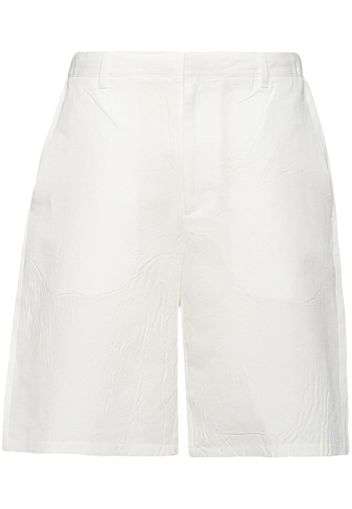 Prada Knielange Bermudas - Weiß