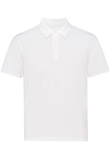 Prada Klassisches Poloshirt - Weiß