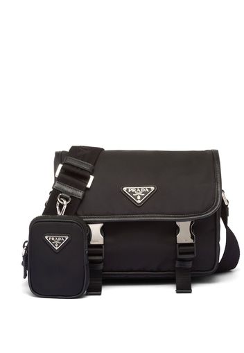 Prada Schultertasche aus Re-Nylon - F0002 BLACK