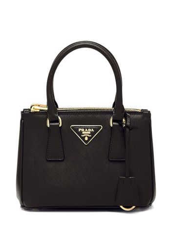 Prada Galleria saffiano leather mini-bag - Schwarz