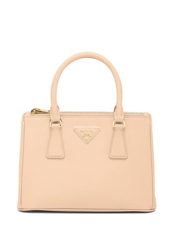 Prada small Galleria leather tote bag - Nude