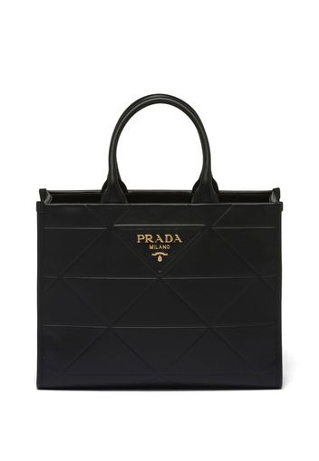 Prada medium leather handbag - Schwarz