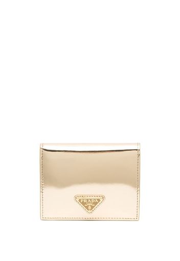 Prada logo plaque purse - Gold