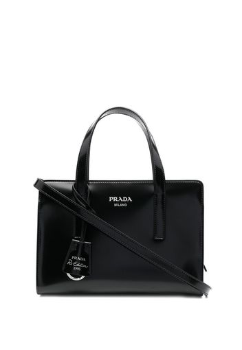 Prada Prada Re-Edition 1995 brushed-leather mini handbag - Schwarz