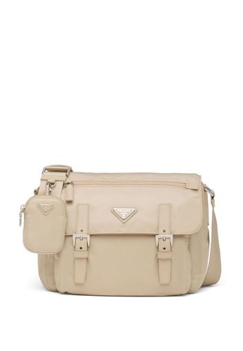 Prada Re-Nylon Schultertasche - Nude