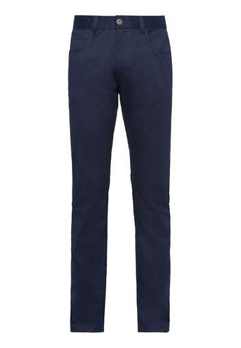 Prada five-pocket straight-leg jeans - Blau