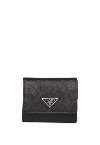 Prada Saffiano leather wallet - Schwarz