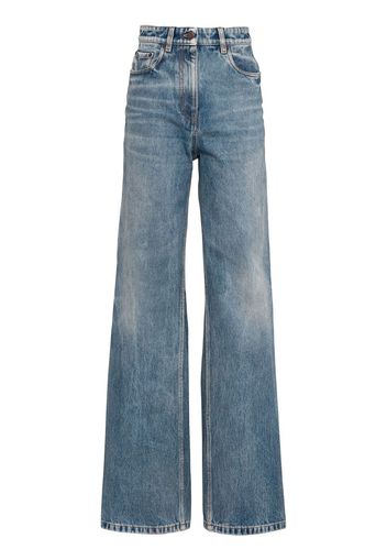 Prada high-rise straight-leg jeans - Blau