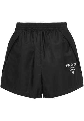 Prada Shorts mit hohem Bund - Schwarz