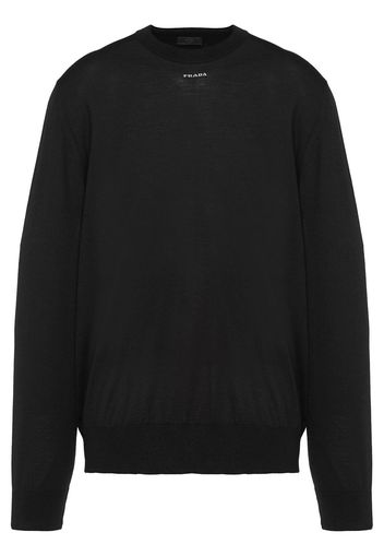 Prada Superfine wool sweater - Schwarz