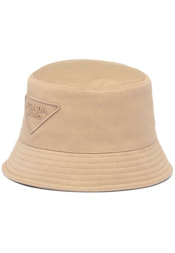 Prada Drill bucket hat - Nude