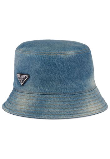 Prada Denim bucket hat - Blau