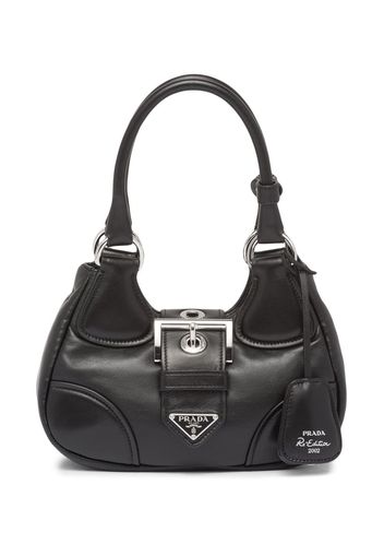 Prada Moon padded nappa-leather mini bag - Schwarz