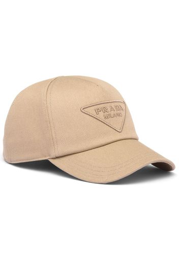 Prada Denim baseball cap - Nude