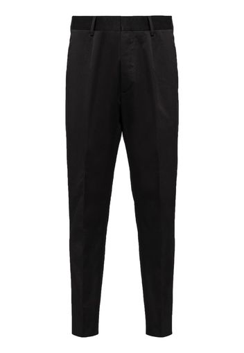 Prada pressed-crease tailored trousers - Schwarz