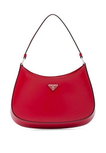 Prada Prada Cleo brushed leather shoulder bag - Rot