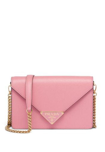 Prada Saffiano leather shoulder bag - Rosa