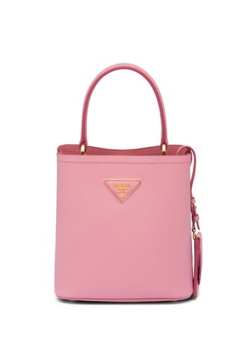 Prada small leather Panier bag - Rosa