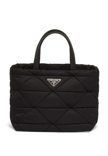 Prada Padded Re-Nylon tote bag - Schwarz