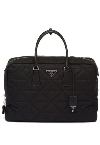 Prada Quilted Re-Nylon travel bag - Schwarz