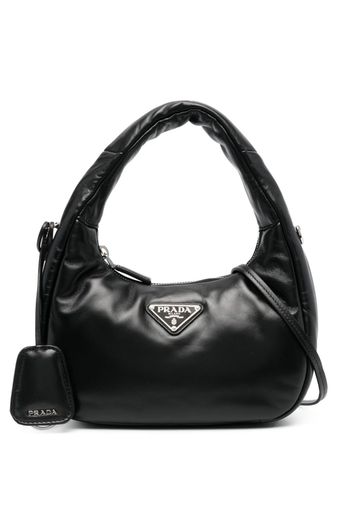 Prada mini Soft shoulder bag - Schwarz