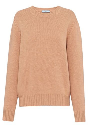 Prada Gestrickter Pullover - Braun