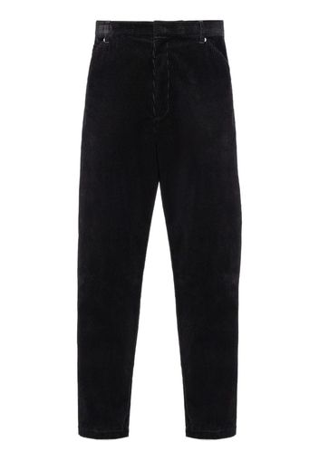 Prada Pinway corduroy tapered trousers - Schwarz