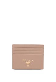 Prada Kartenetui mit Logo - Rosa