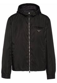 Prada Jacke aus Re-Nylon - Schwarz