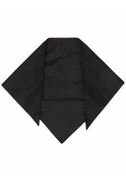 Prada Dreieckiger Schal mit Kristallen - Schwarz