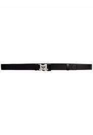 Prada leather woven tape belt - Schwarz