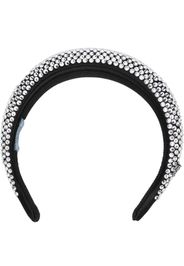 Prada crystal-embellished silk headband - Schwarz