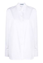 Prada long-sleeved button-up shirt - Weiß