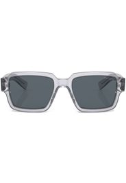 Prada transparent-frame logo sunglasses - Grau