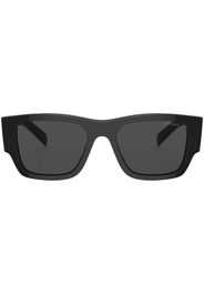 Prada Sonnenbrille mit Logo - Schwarz