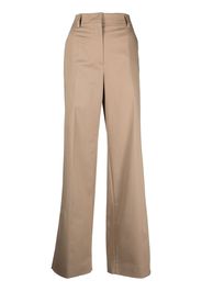 Prada Hose mit weitem Bein - Nude