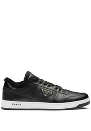 Prada Downtown low-top leather sneakers - Schwarz