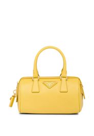 Prada leather top handle bag - Gelb