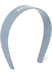 Prada logo-print headband - Blau