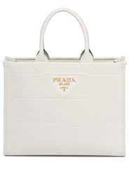 Prada leather tote bag - Weiß