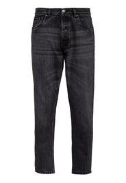 Prada straight-leg cotton jeans - Schwarz